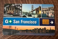 GO San Francisco City Pass Card 2007/2008 collectible plastic travel card