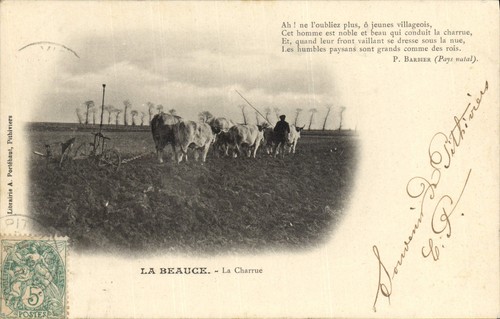 Beauce charrue - beauce, la