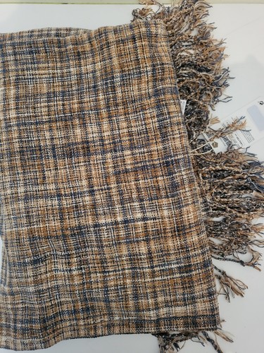 Zara home plaid écossais bleu - zara,