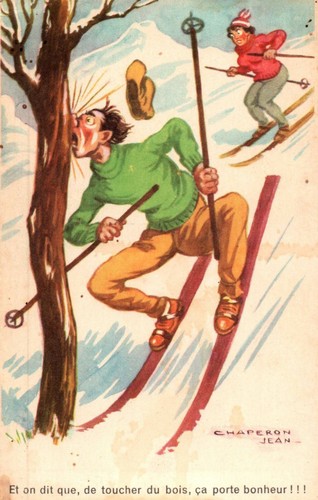 Illustrateur chaperon ski - chaperon,