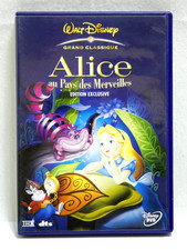 ALICE AU PAYS DES MERVEILLES DISNEY FILM DVD DESSINS ANIMES ENFANTS LOSANGE N°15