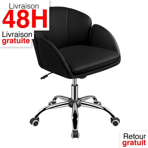 Chaise bureau velours - de,