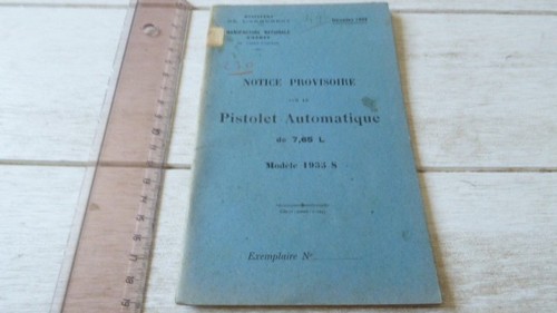 Notice sur pistolet - notice,