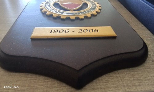 Centenaire automobile club - centenaire,