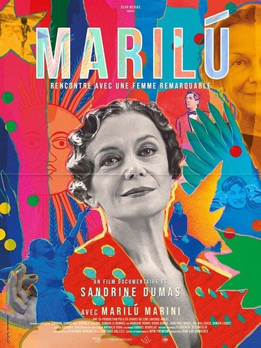 Affiche pliée 40x60cm marilu - pliée,