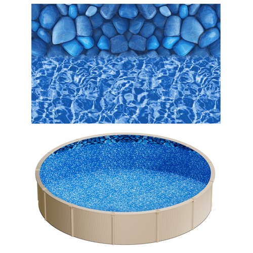 Uimoso 18ft round - round, liner