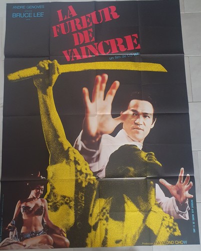 Affiche cinema fureur de - affiche,