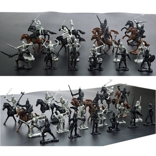 Figurines plastique - figurines, en