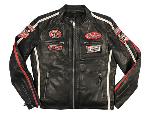 Veste blouson cuir warson - blouson,