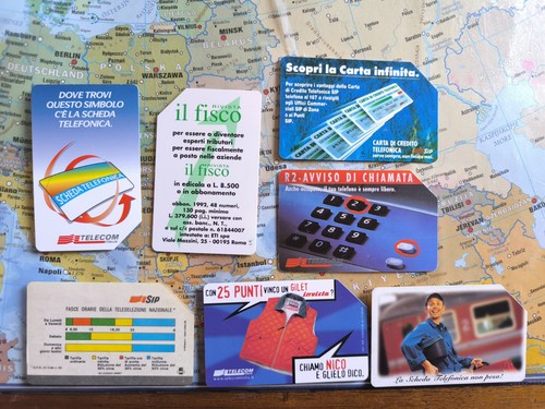 Telecom italia lot cartes - telecom,