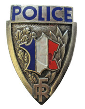 Insigne de CASQUE de la Police