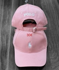 Casquette Rose Polo