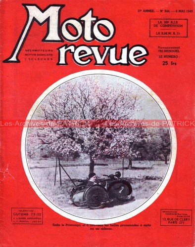 Moto revue 944 ajs 500 - ,