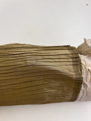 Tissu soie plissé fortuny - soie,