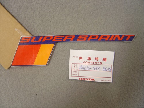Sticker gauche super sprint - sticker,