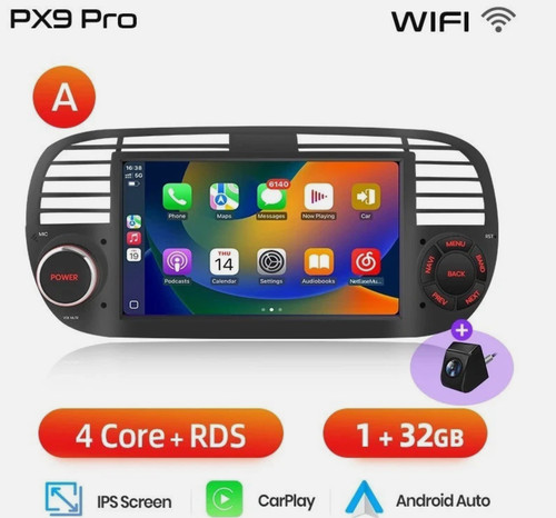 Carplay fiat 500 2007 - carplay, 2007/2015