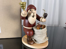 Zeidler art du bois fumoir Noël 26 cm. Excellent état avec emballage d'origine