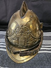 Casque de pompier ancien