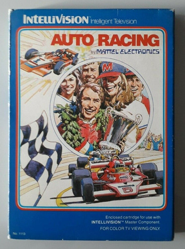 Jeu mattel intellivision auto - jeu,