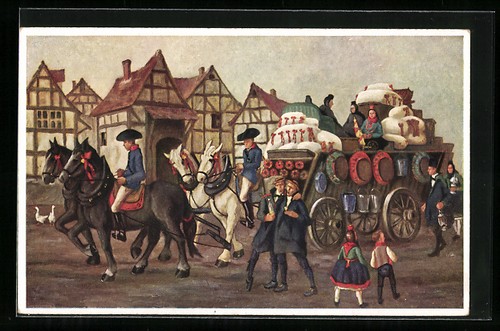 Carte postale artiste - carte,