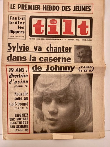 Sylvie johnny en couverture - sylvie,