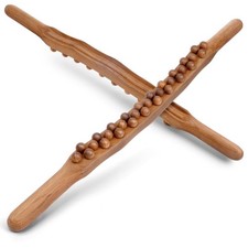 Gua Sha Bâton en Bois avec 31