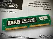KORG CARD EXB-PCM-05 VINTAGE ARCHIVE X TRITON CLASSIC/KARMA ETC.