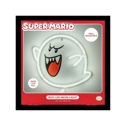 Super mario boo lampe - super,