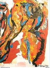 Art - Peinture - Karel Appel -