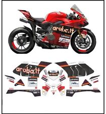 PANIGALE STICKERS V4 R SBK 2022 WORLD CHAMPION COMPATIBLE KIT