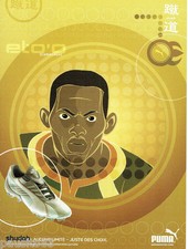 ADVERTISING 125 2002 PUMA foot shoes shudoh ETO'O Cameroon