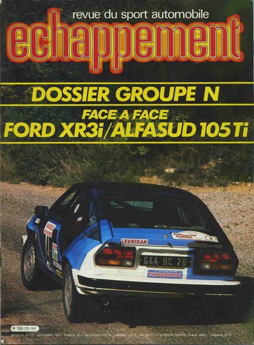 Echappement 170 1982 bmw - n°170, 12/1982