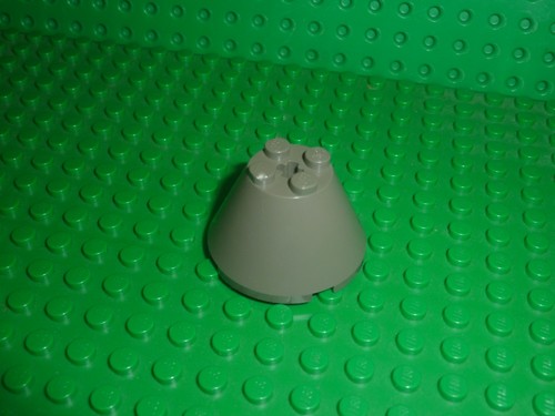Lego dark gray olddkgray cone - gray,