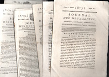 lot 7 journaux journal des