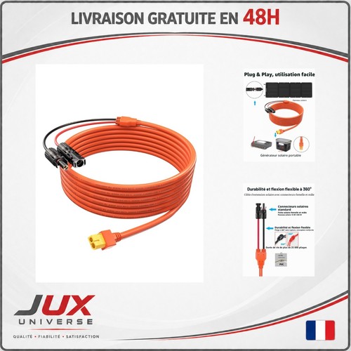 Câble extension solaire m - 3,