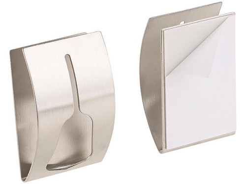 Porte serviettes adhésifs - 2, porte-serviettes