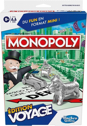 Monopoly jeu voyage portable - monopoly,