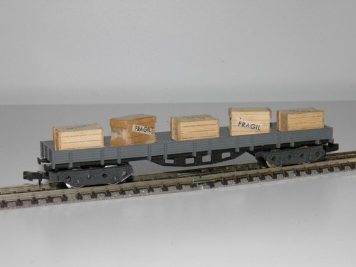 Vagon ejes borde bajo - 4, renfe