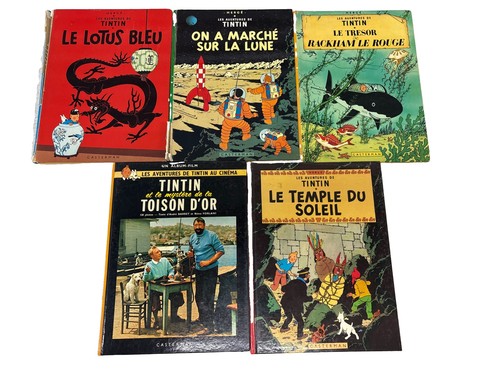 The adventures tintin - adventures, x