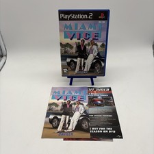 Miami Vice PS2 PlayStation 2 Complet Carte Notices Film Culte Années 80