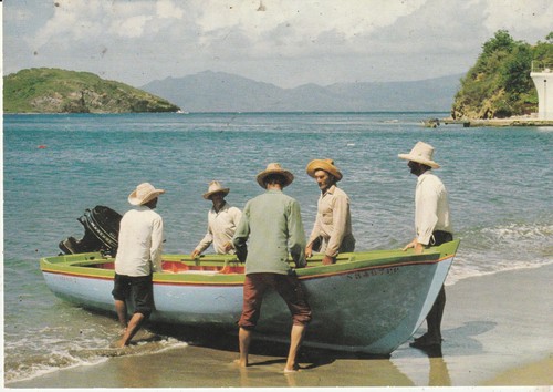 Cpsm les saintes - les, retour