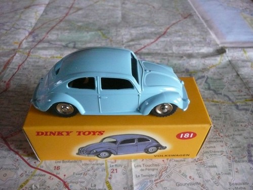 Volkswagen coccinelle bleu - volkswagen,