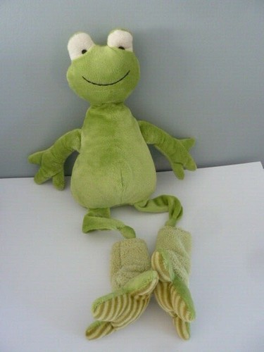 Doudou peluche grenouille - r9-,