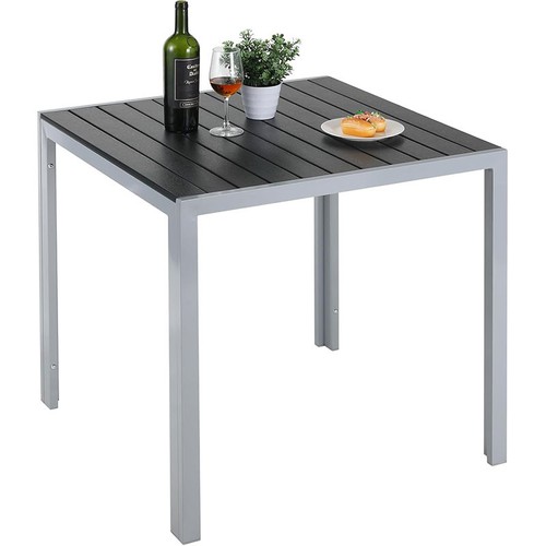 Table jardin carrée - de, d-058