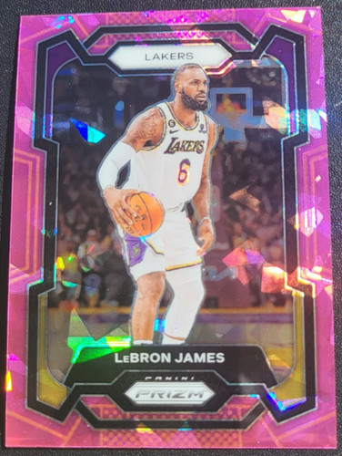 Lebron james panini prizm pink - prizm,