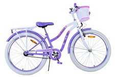 Joli vélo pour enfants Volare - filles - 24 pouces - violet