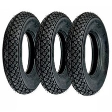 Set Trois Pneumatiques Pneu Roue 3 50 10 Vespa LML Star 125 150 200