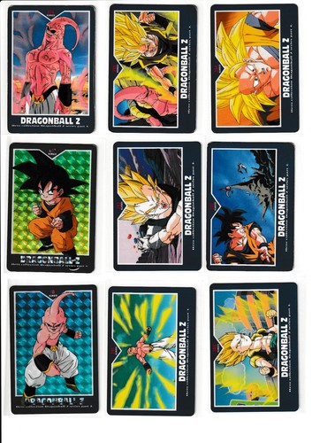 Lot cartes dragon ball z - lot,