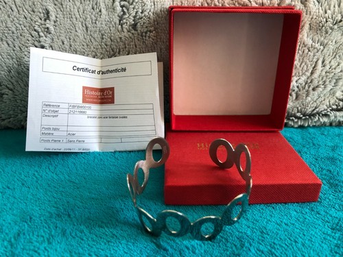 Bracelet jonc acier - en,