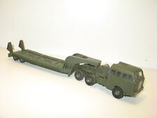 DINKY TOYS, Berliet Truck 6X6 Military Tank Carrier Complete Full Rims L